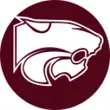 School wildcat mascot logo